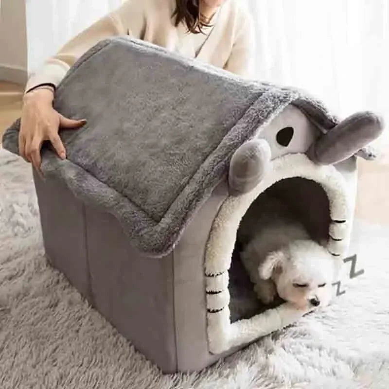 Tent Shape Indoor Warm Dog House