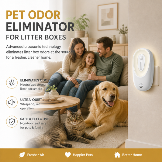 Pet Odor Eliminator for Litter Boxes