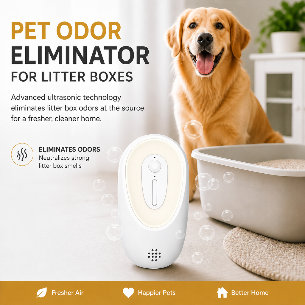 Pet Odor Eliminator for Litter Boxes