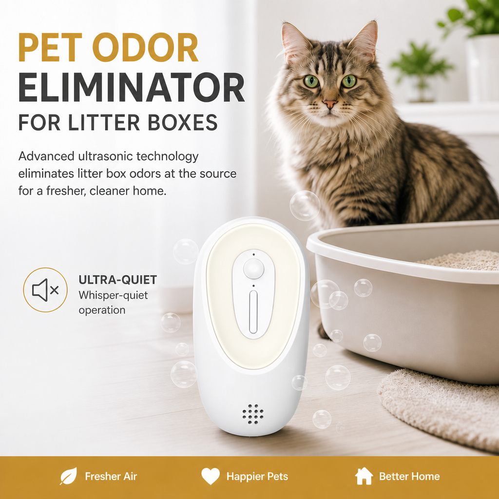 Pet Odor Eliminator for Litter Boxes