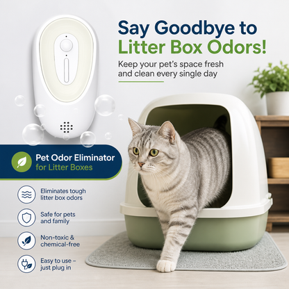 Pet Odor Eliminator for Litter Boxes