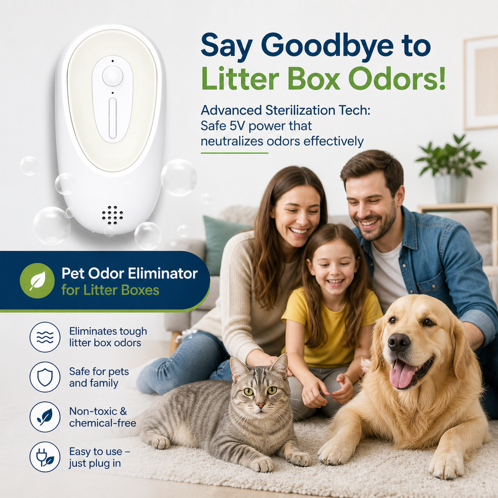 Pet Odor Eliminator for Litter Boxes