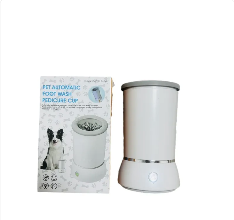 Automatic Pet Paw Cleaner – Gentle Electric Paw Washing Cup for Dogs & Cats